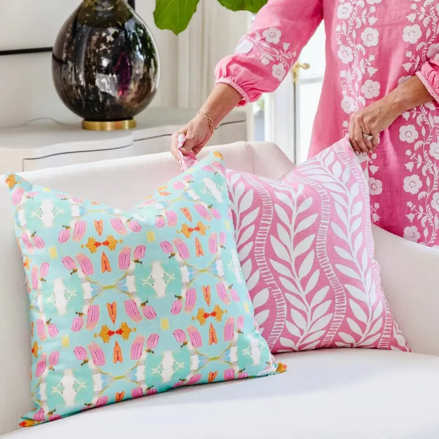 Laura Park Birds of Paradise Pillow