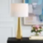 gold table lamp