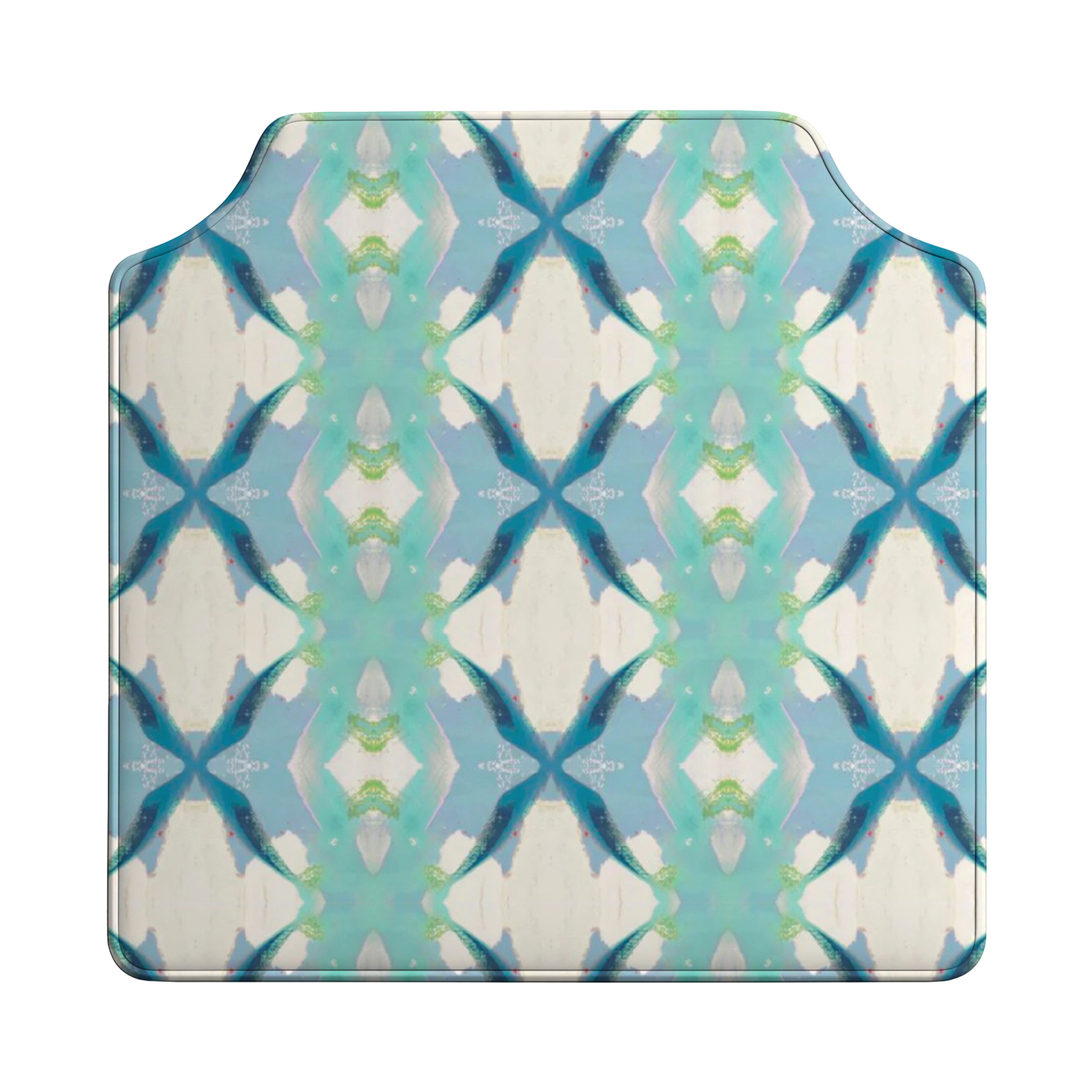 Blissful Blues Headboard in Laura Park Jasmine Blue