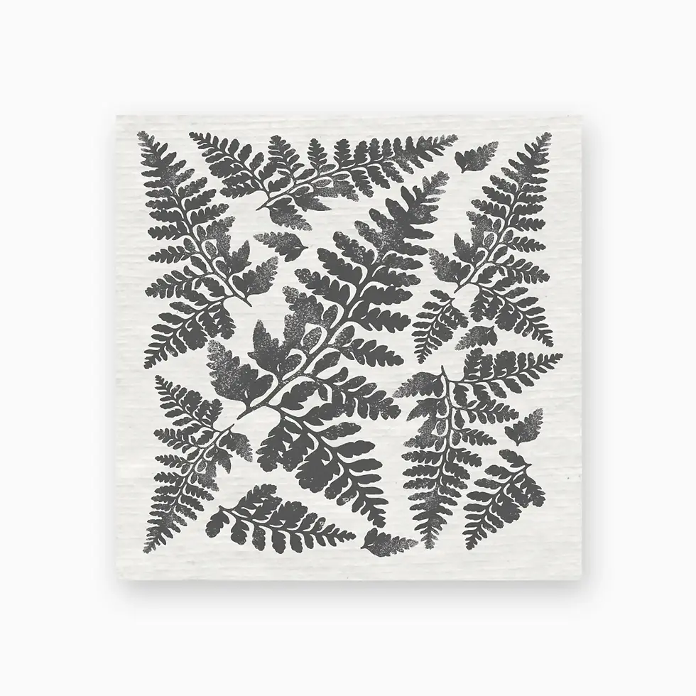 Thumbnail: Small Double-sided Match Box: Botanical Leaves & Ferns