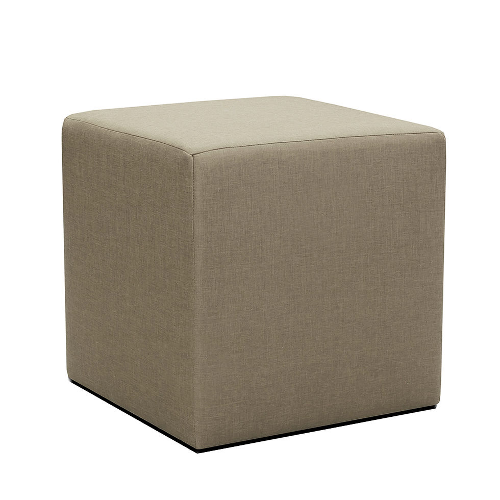 custom square ottoman