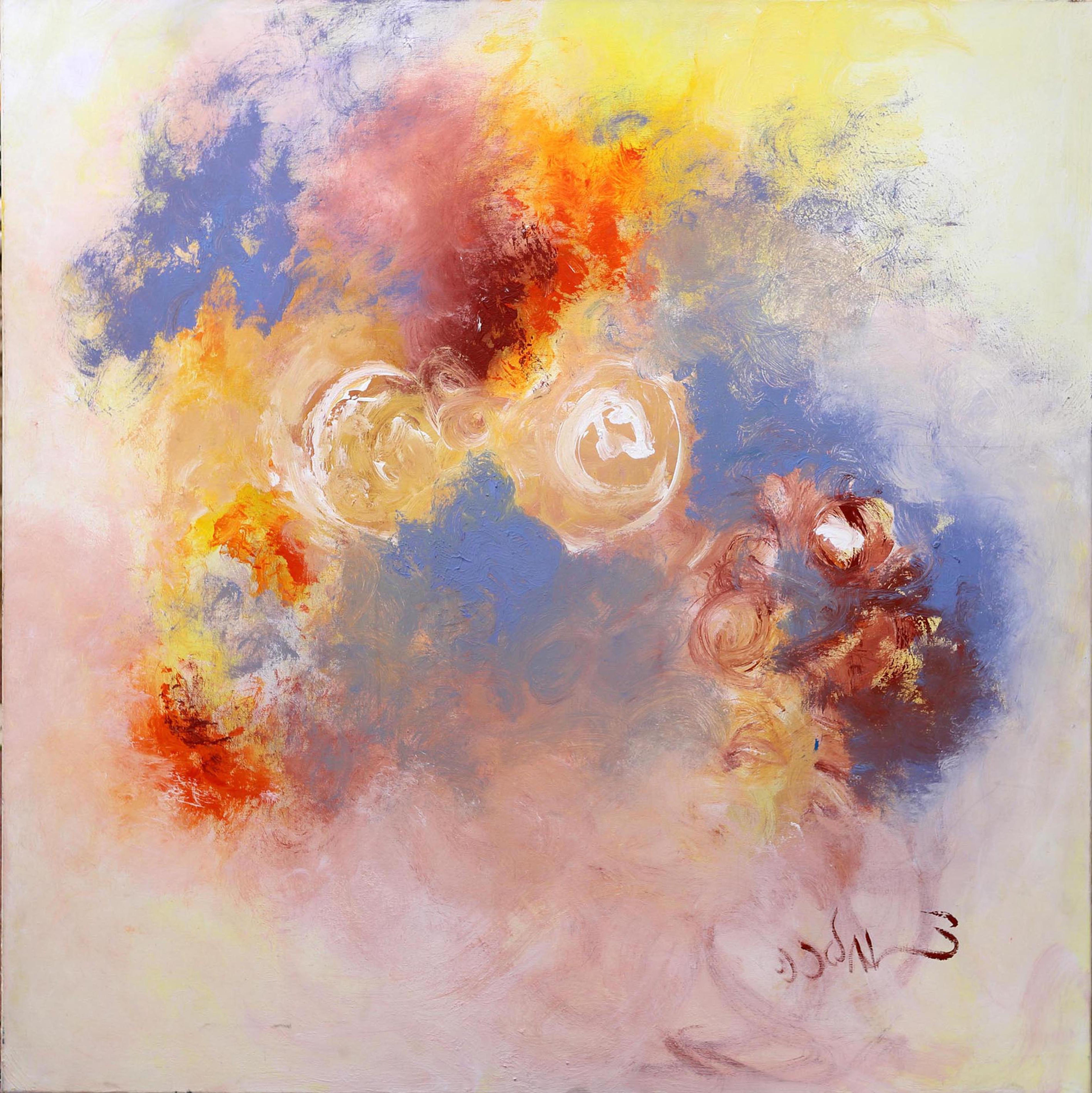 Sun Flashes on Cloudy Skies