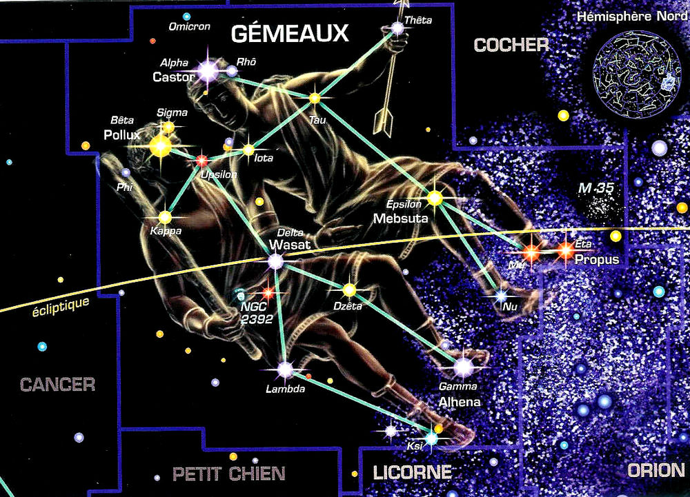 La constellation des Gémeaux — free download