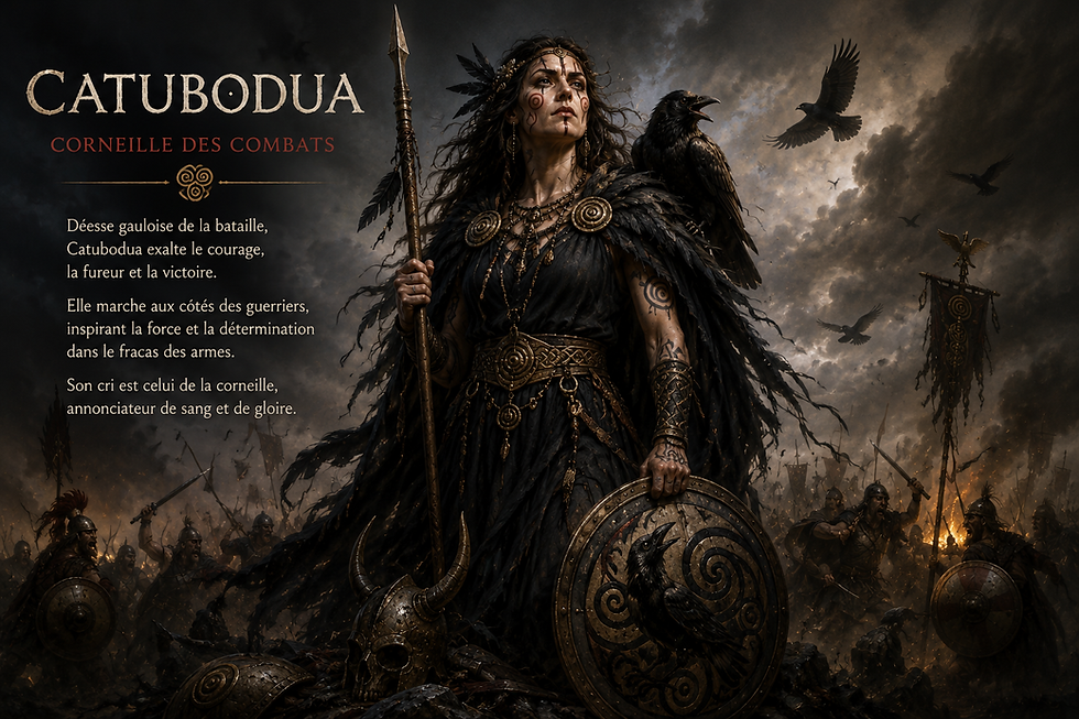Catubodua, la Corneille du combat