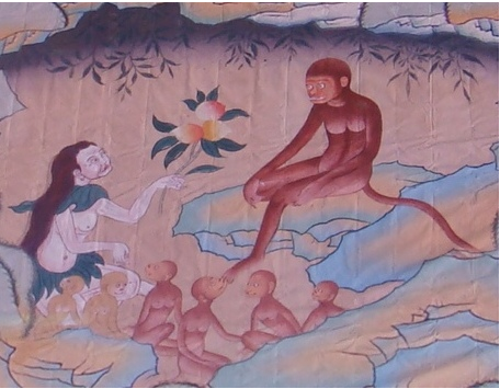 Singe-Ancêtre des Tibétains