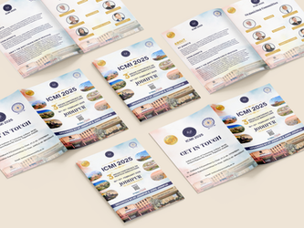Brochure & Collateral Design, ICMI 2025