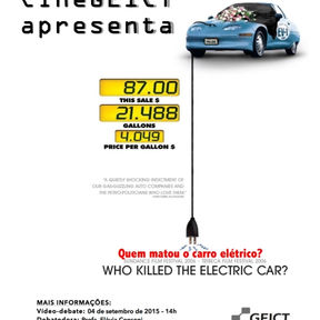 Exibição e debate do documentário “Quem Matou o Carro Elétrico?”