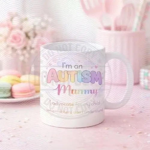 Autism Mum Mug 11oz Name Added Autism Awareness Gift 21 designs