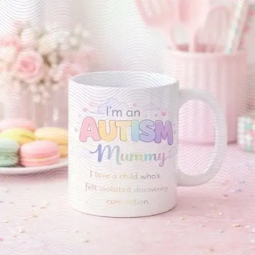 Autism Mum Mug 11oz Name Added Autism Awareness Gift 21 designs
