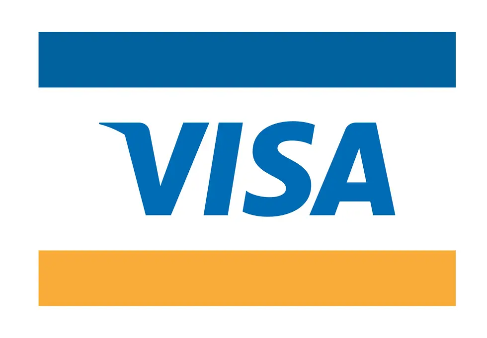 Visa payment logo for personalized gifts checkout.