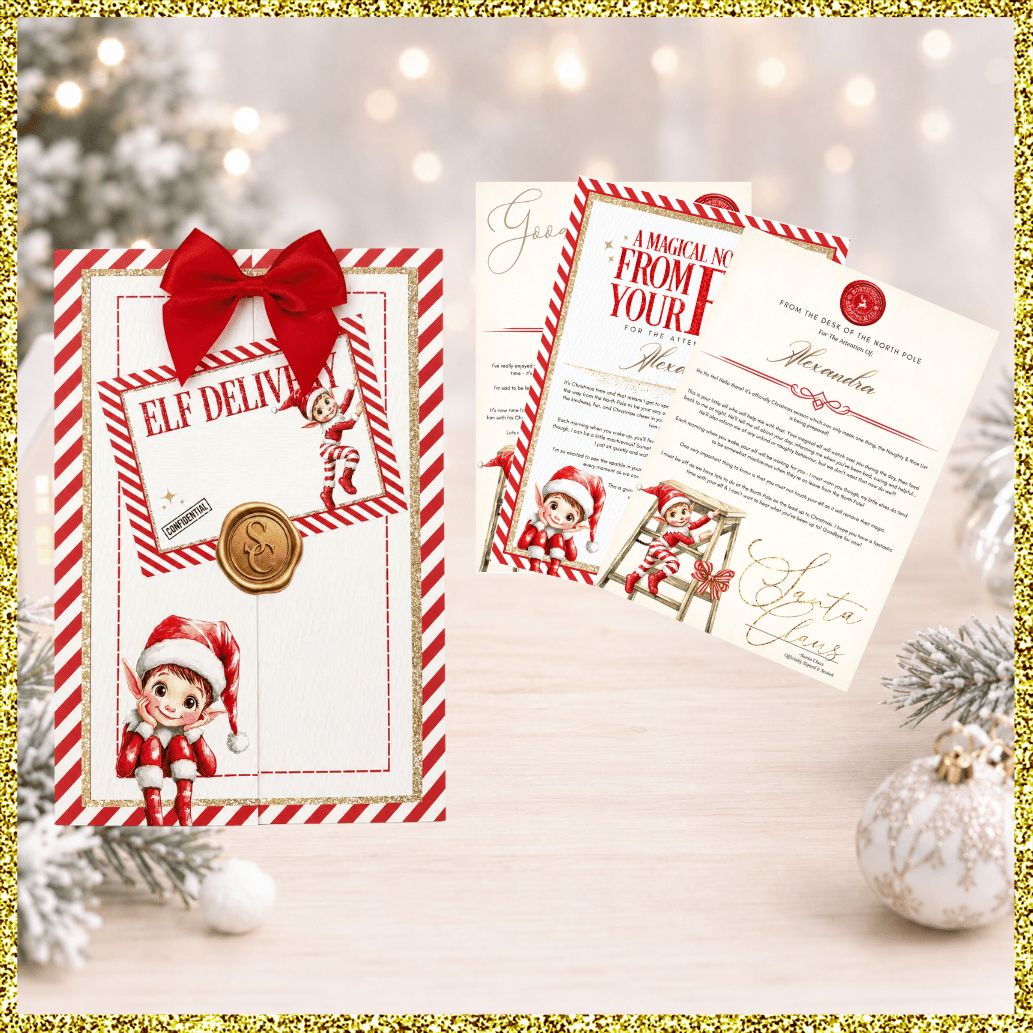 Personalised Elf Arrival & Christmas Magic Collection