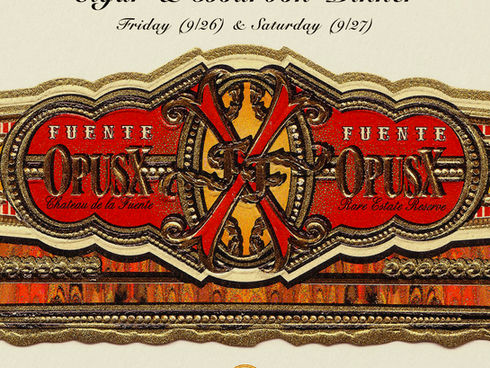 OpusX Cigar & Bourbon Dinner @ Toast Winterfield