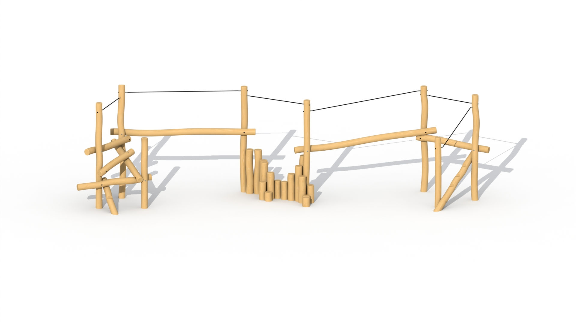 Canyon Bridge (Stairs and step-bollards)