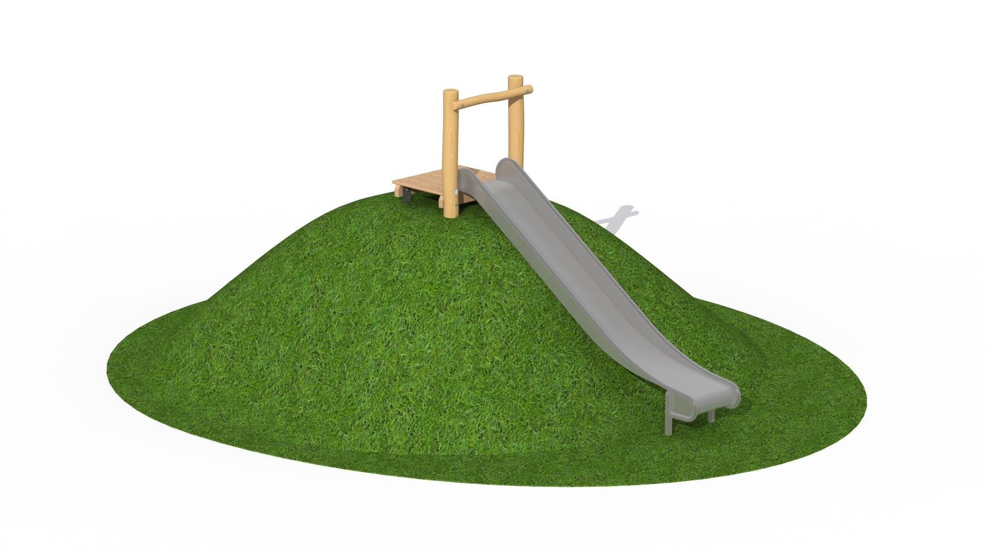 Robinia Hill Slide + Platform (Small)
