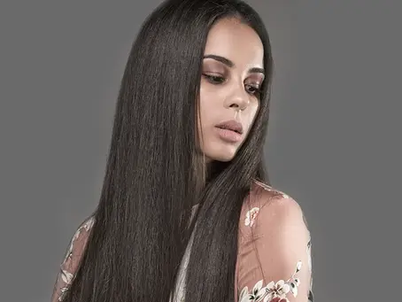 A series of hair types cutting and styling