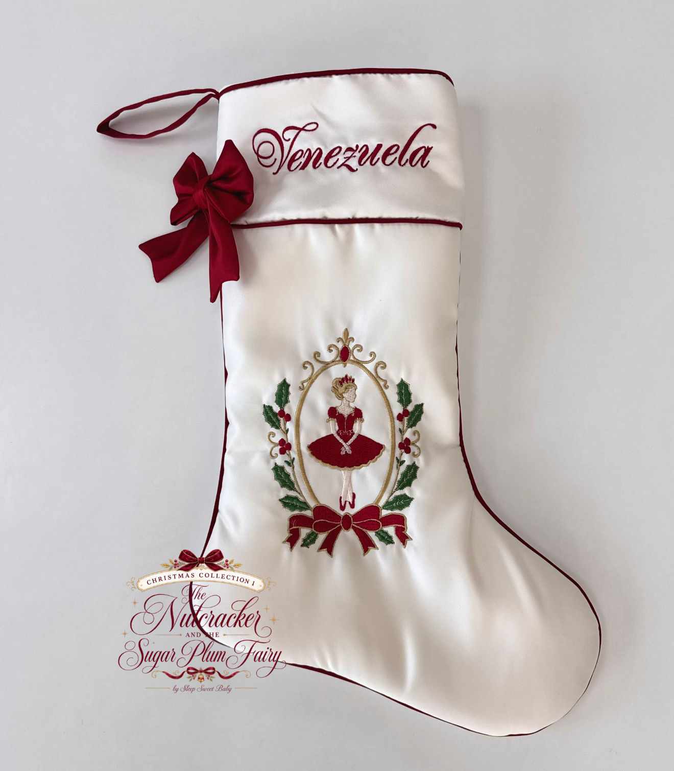 The Nutcracker & Sugar Plum Fairy Stocking