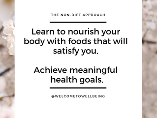 What is the non-diet approach?