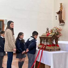 Visita reliquias de Santa Margarita María