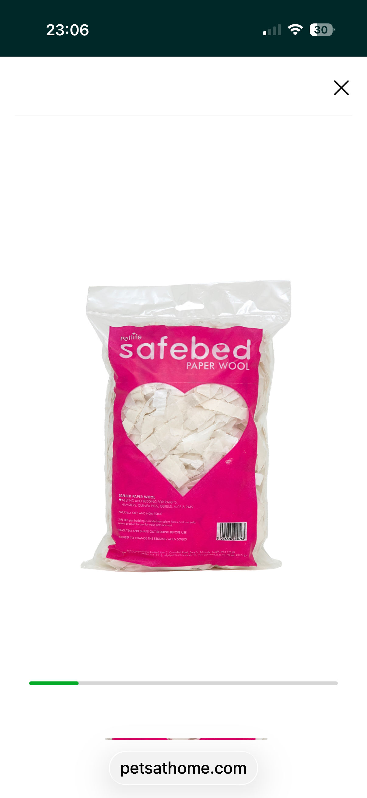 Safebed Paper Wool 70g