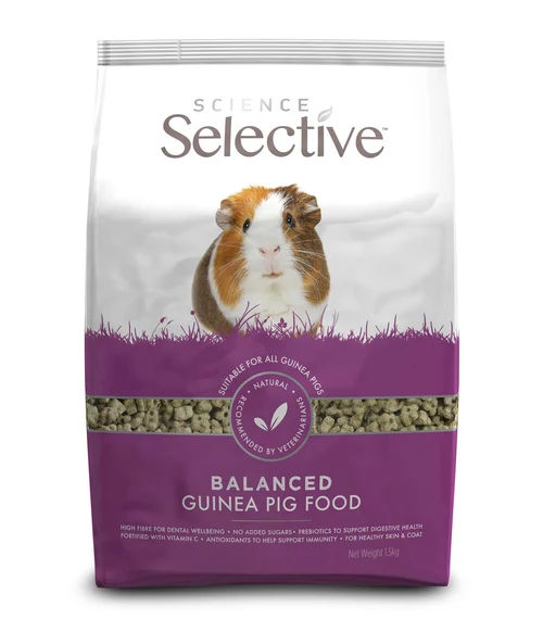 Supreme selective guinea pig food pellets 3kg