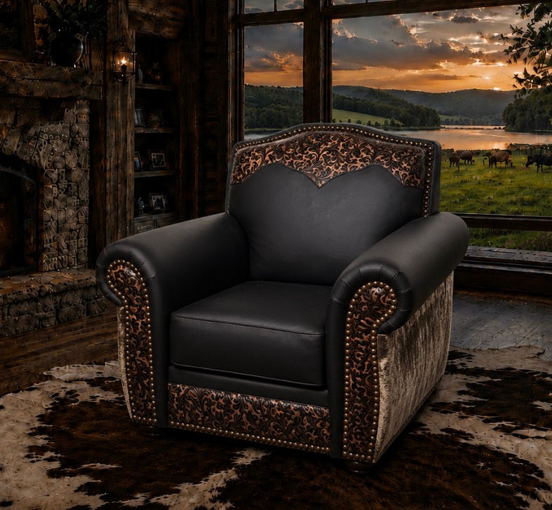 Leather & Cowhide Chair