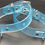 Thumbnail: Vegan PVC Collar - Light Blue