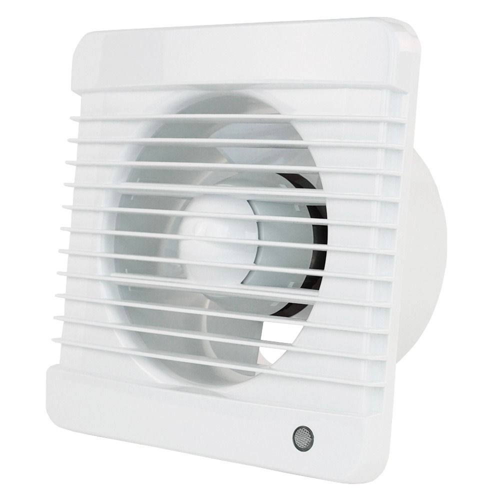 Ventilátor do kúpeľne s časovým spínačom Ø 100 mm, výkonnejší motor