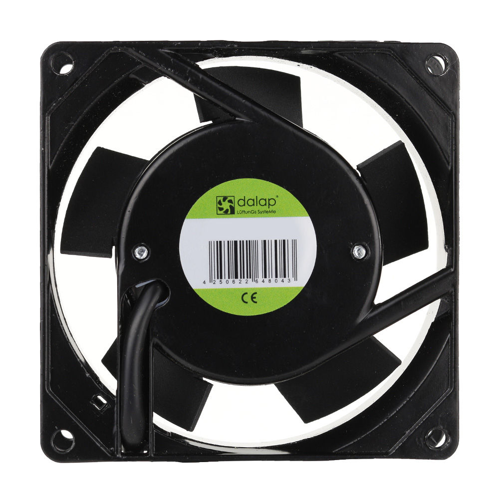 Malý prístrojový ventilátor Dalap SAF 230V AC, 120x120x38 mm, 2700 ot./min.