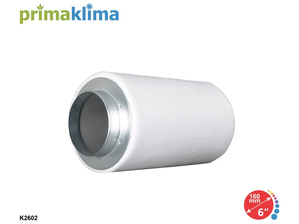 Uhlíkový filter PRIMA KLIMA ECO K2602 - 620m³/h - Ø150mm