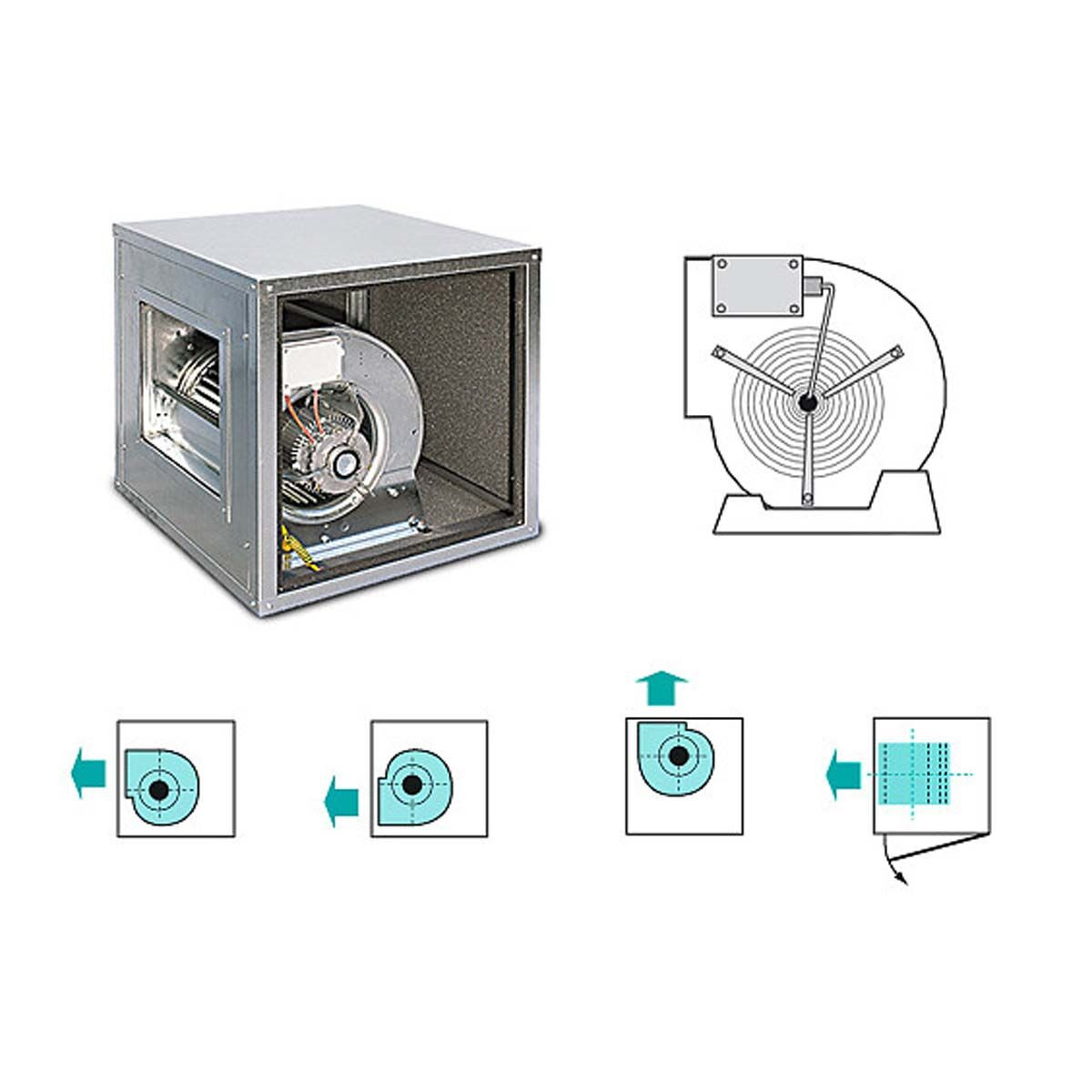 Airbox - 1600 m³ za hodinu - 230 V