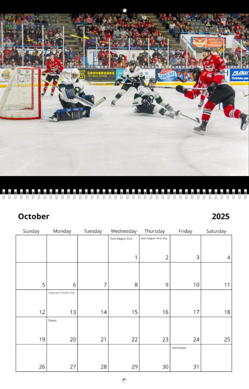Thumbnail: Carolina Thunderbirds 2025 Calendar