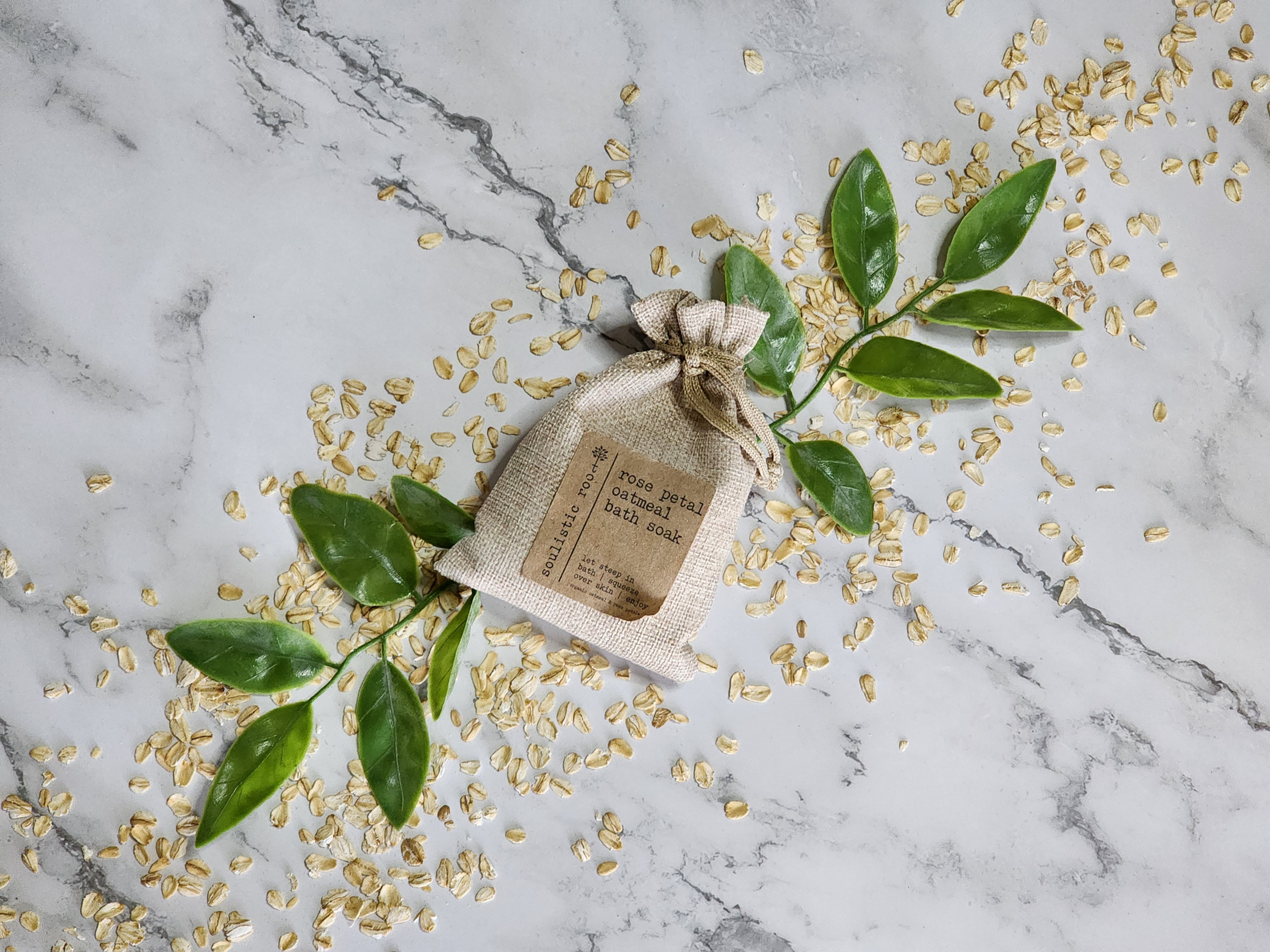 Rose Oatmeal Bath Soak