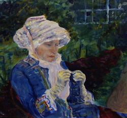 Acrylic on Canvas Paper