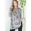 Thumbnail: Leopard Print Cowl Neck Tunic Top