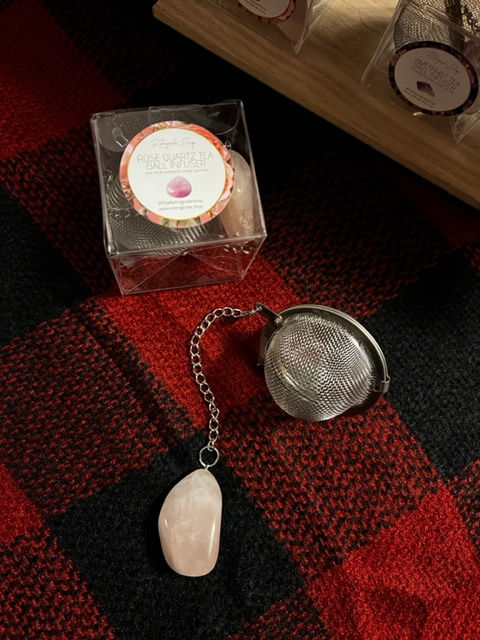 Thumbnail: Crystal Loose Leaf Tea Diffuser