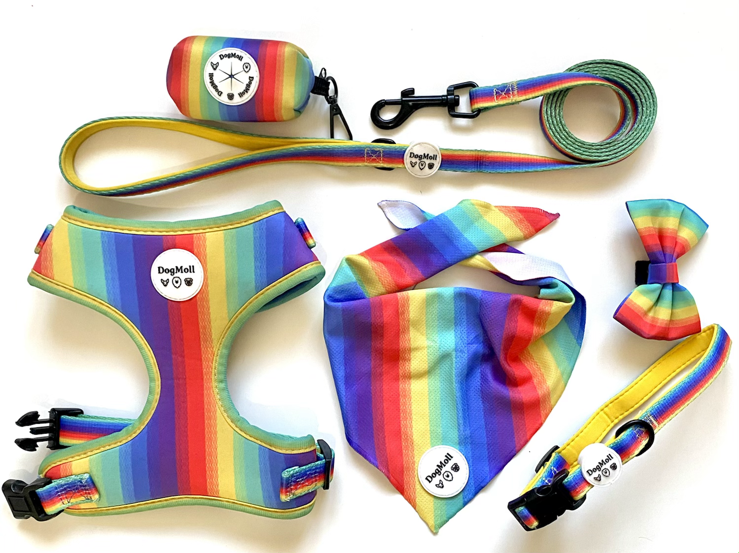 Set de Paseo Multicolor (Rollo de Bolsitas Gratis)