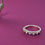 Thumbnail: K10YG Rose Cut Natural Diamond Ring