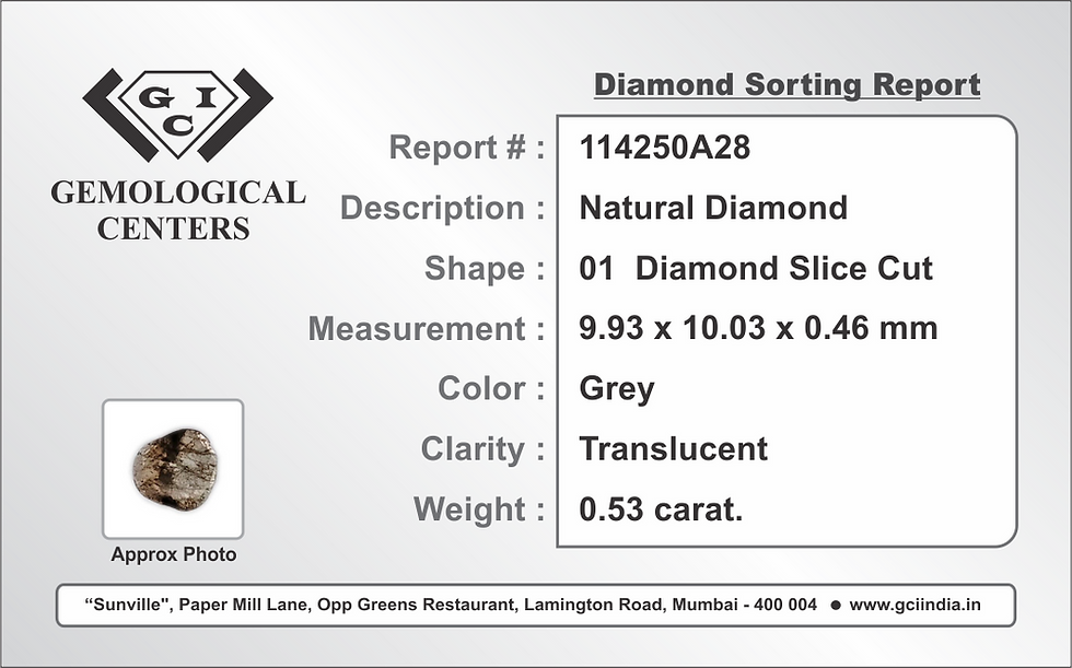Thumbnail: K18 YG slice diamond ring