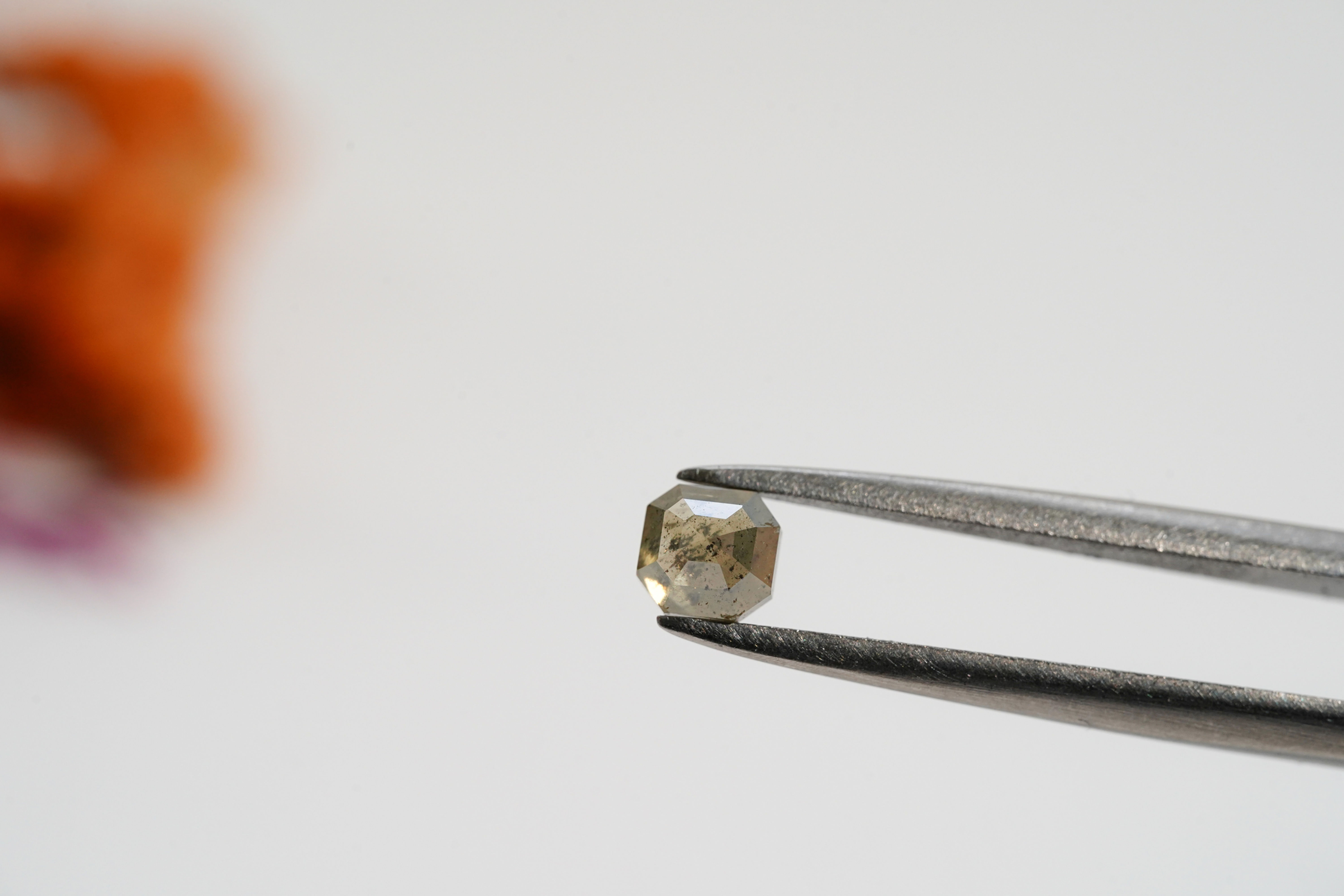 アッシャー ローズカット 天然ダイヤモンド