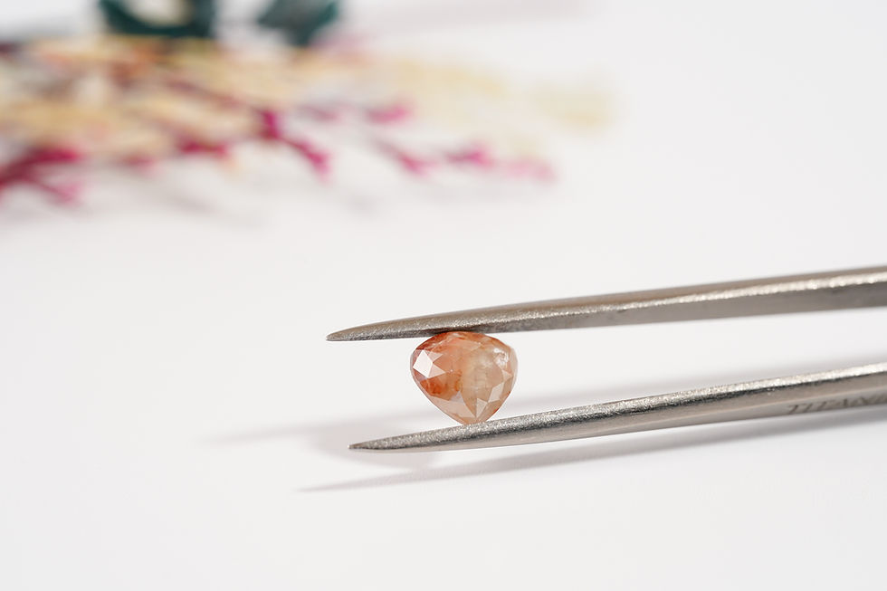 サムネイル： マロンカット ローズカット 天然ダイヤモンド