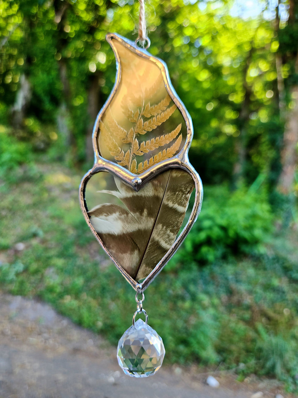 Miniature : Talisman de fée ✨️ Coeur Sacré ❤️‍🔥🌿 Plumãă ✨️