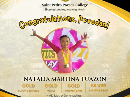 Congratulations, Natalia Martina Tuazon!
