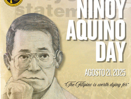 Paggunita sa Araw ni Ninoy Aquino 🎗️