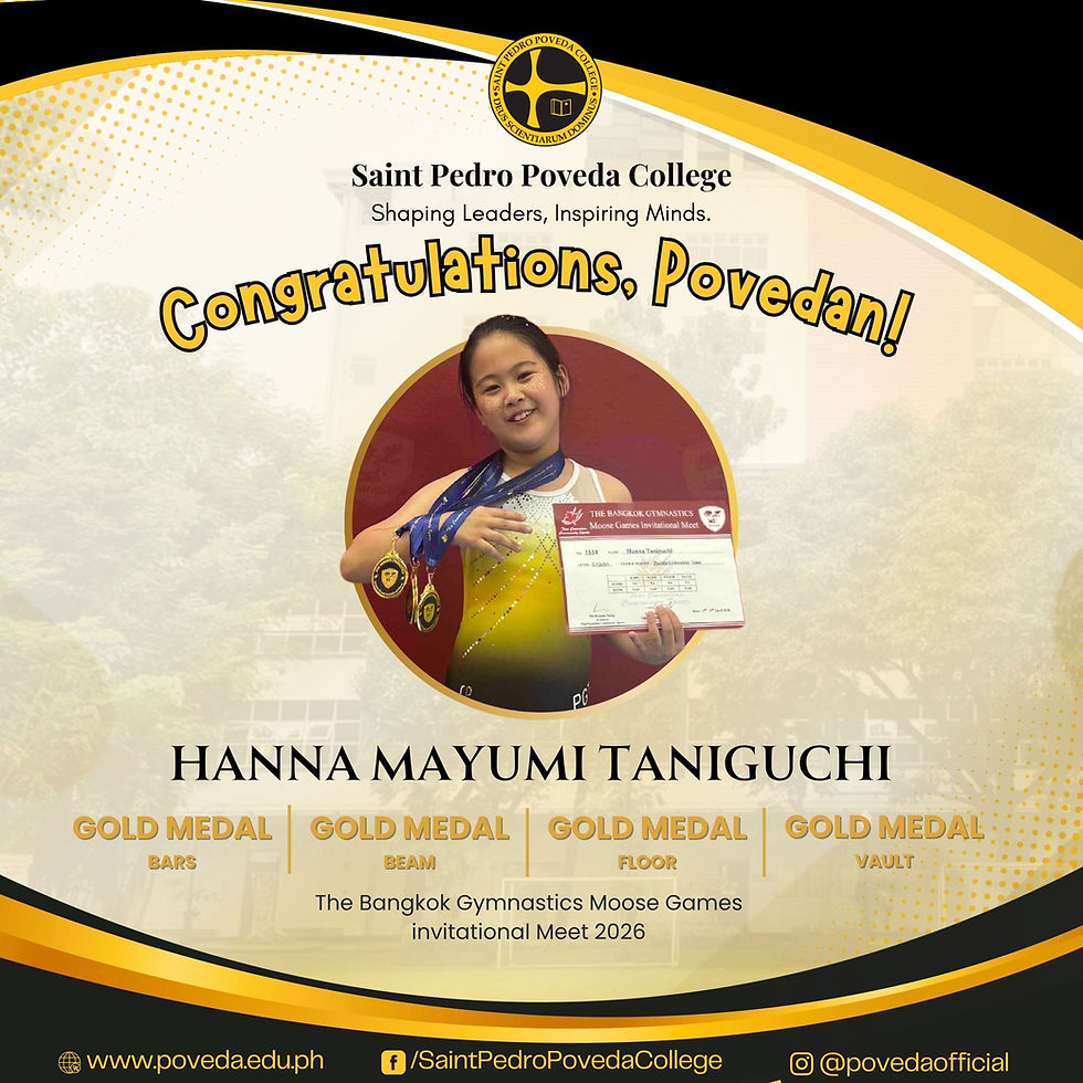 Congratulations, Hanna Mayumi Taniguchi!