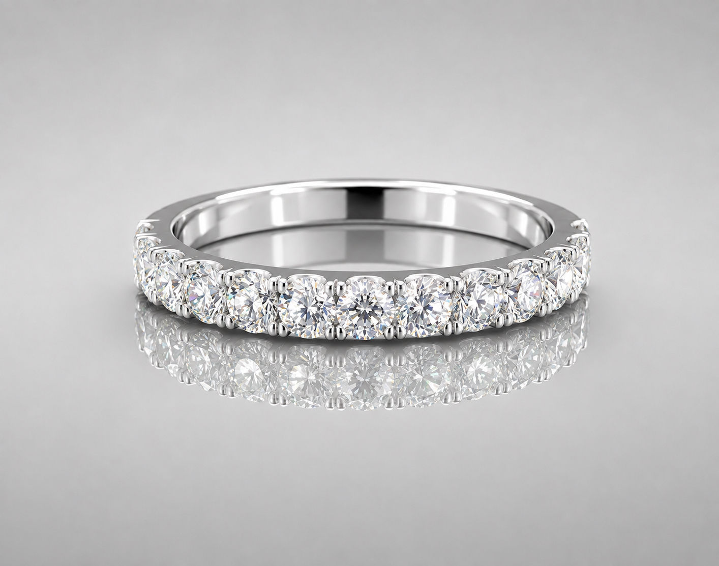 2 carat Diamond Wedding Band