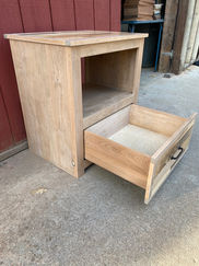 Reclaimed Wood Side Table