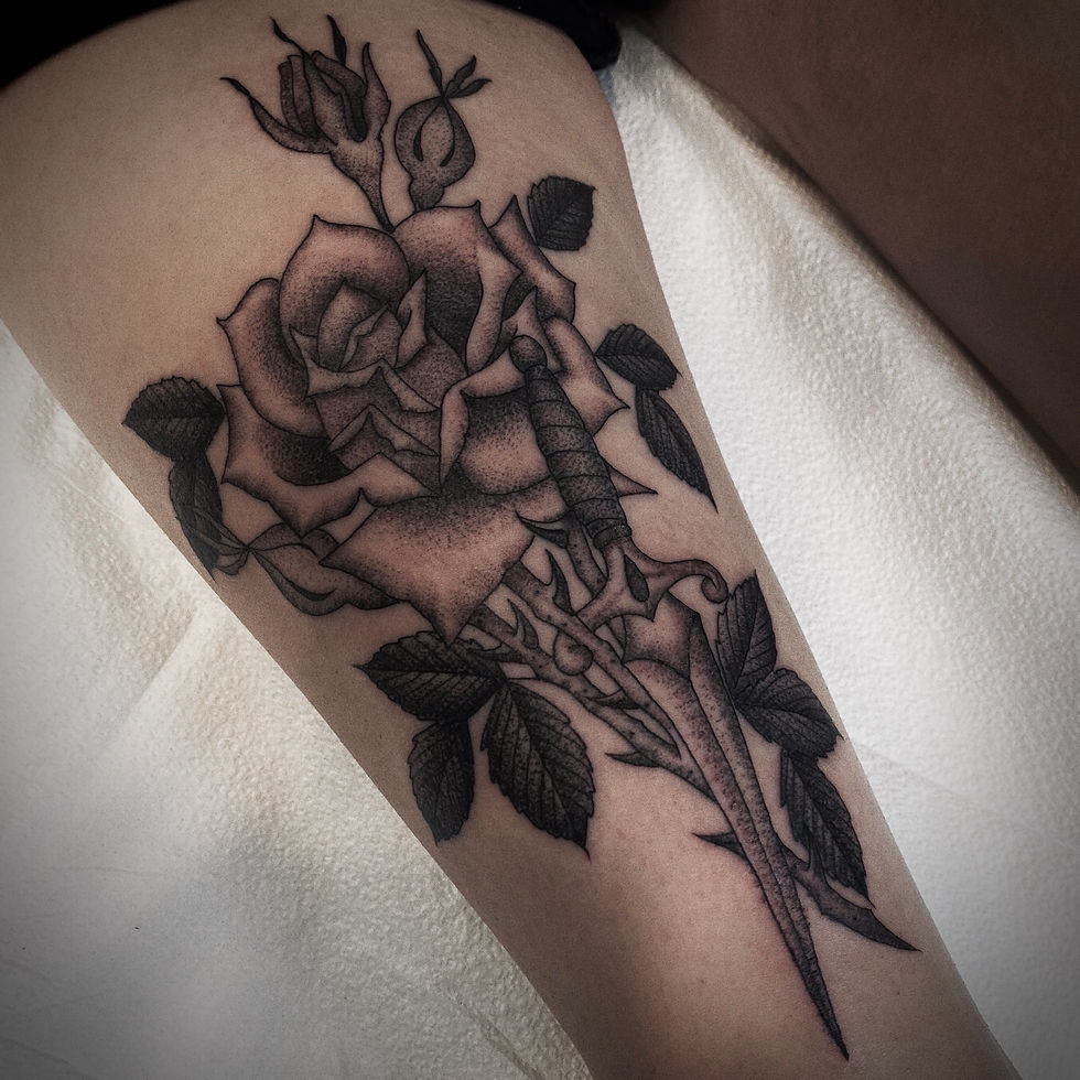 Niel Rubio tattoo