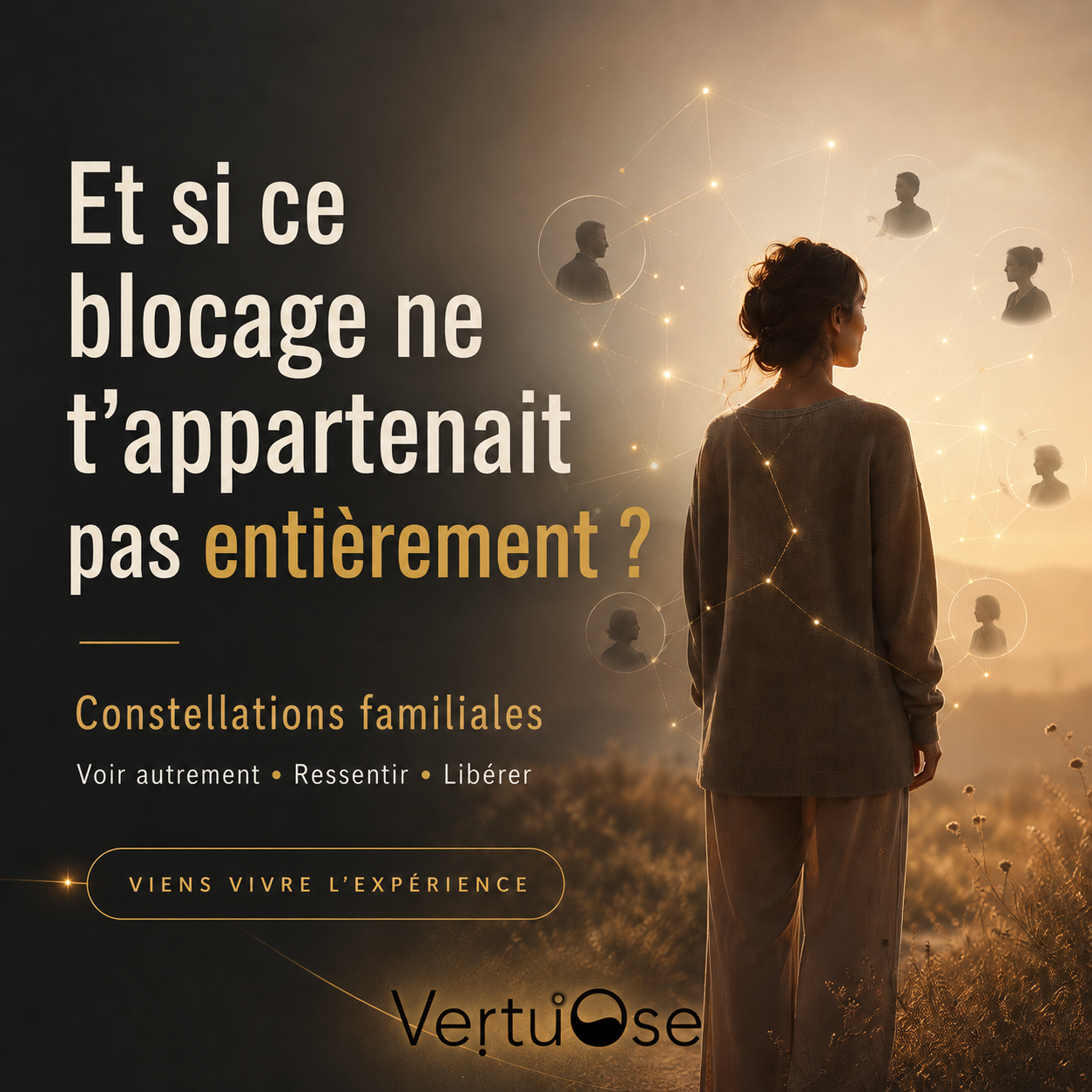 Visuel de constellation individuelle à distance