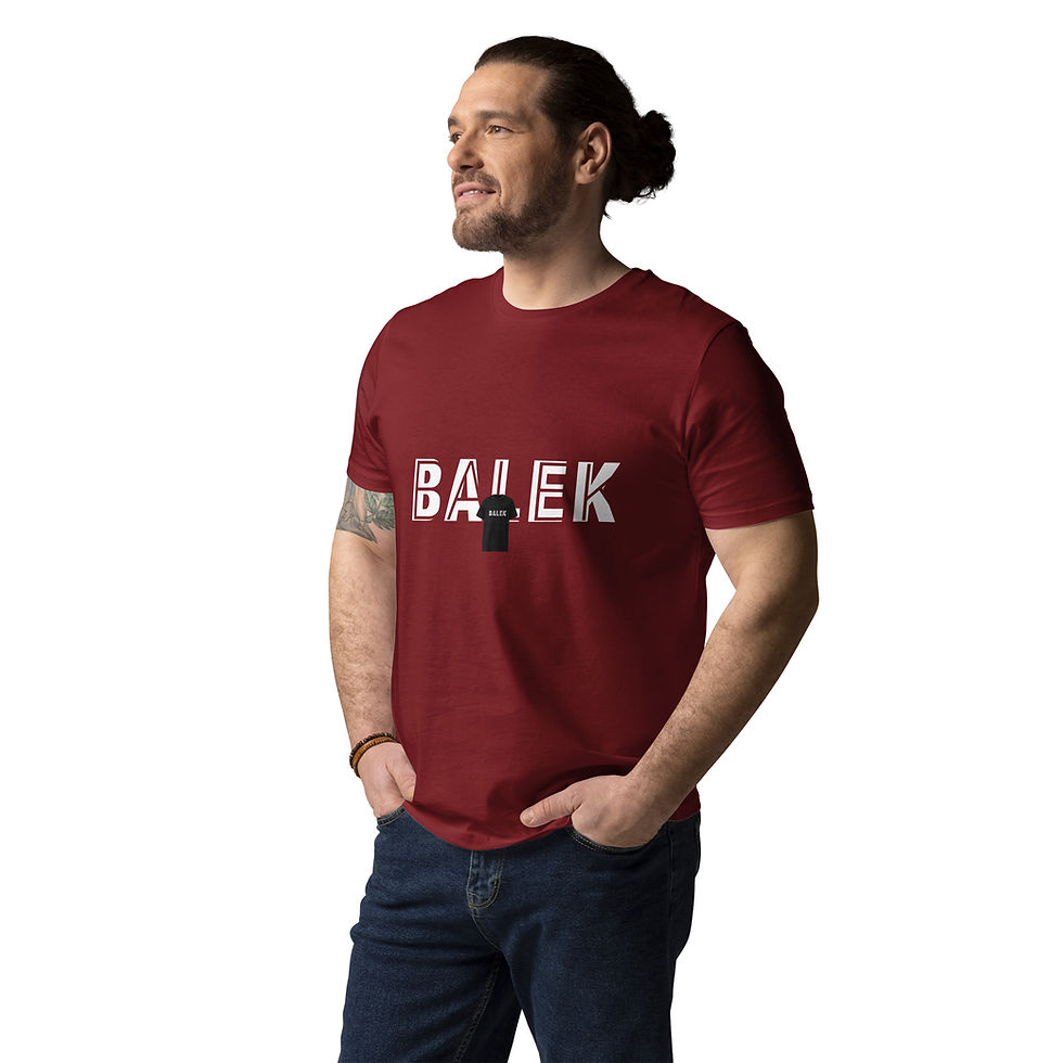 Miniature : BALEK T-shirt unisexe en coton biologique