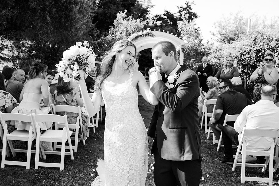 Madonna Inn Secret Garden Wedding Ceremony